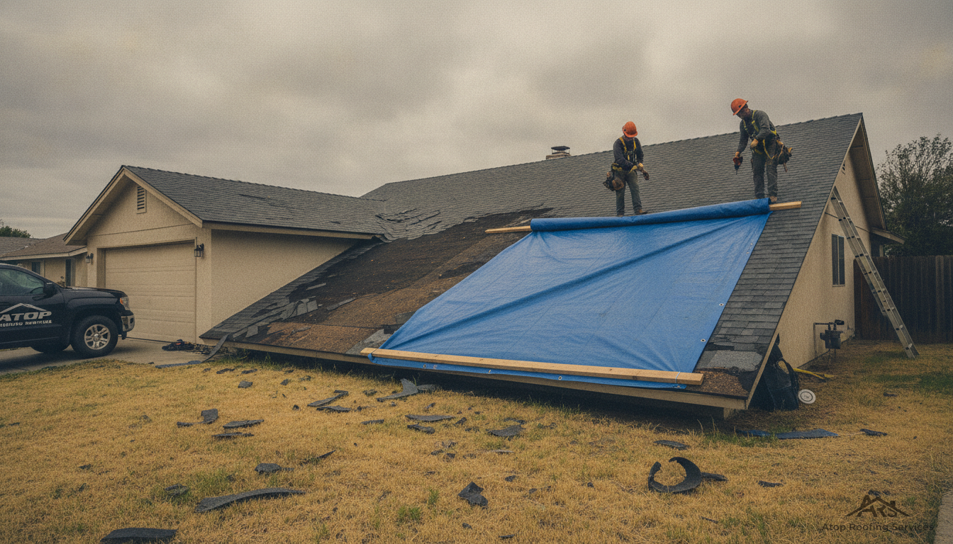 Emergency Roof Tarping